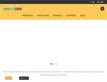 Tablet Screenshot of joomlageek.com